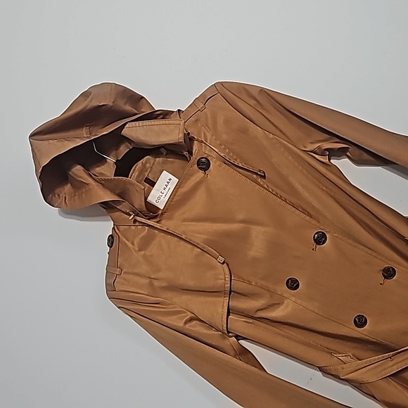 Cole Haan Belted Hooded in Terracota Small New - Picture 10 of 10